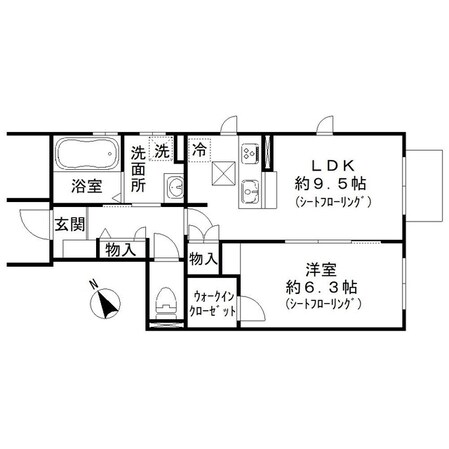 パークガーデンの物件間取画像